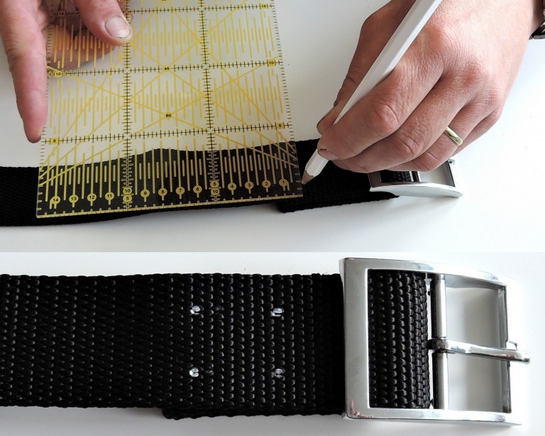 A guide for making dog collars from polypropylene webbing