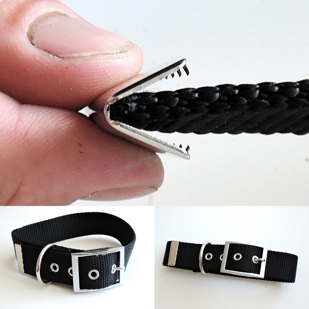 Attaching the webbing ending